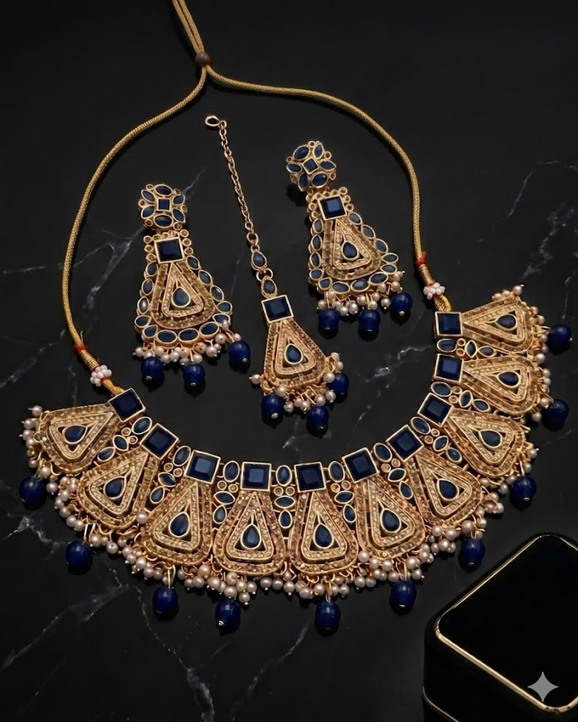 Kundan South Indian Necklace