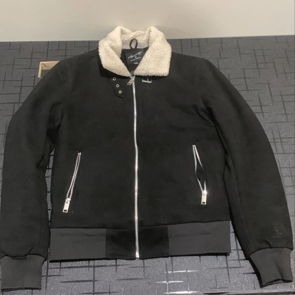 Faux Fur Leather Jacket